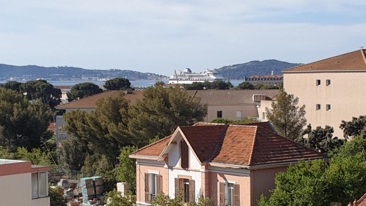 "Voyage En Mer" Splendide T3 Lumineux, Wi Fi Et Parking Gratuit Toulon Luaran gambar